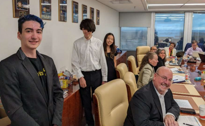 Our team enthusiastically presented to the Maryland Space Business Roundtable to seek funding to go towards SuGO workshops, robotic parts, and team registration fees. We were able to secure a $1500 grant.